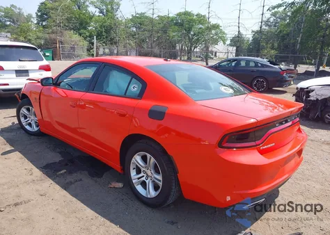 2020 Dodge Charger Sxt Rwd из США, поврежденный, VIN 2C3CDXBG7LH123786